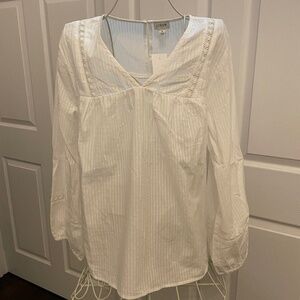 White JCrew Blouse